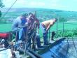 Čištění požární nádrže 2008